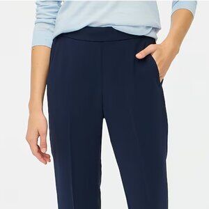 J Crew Cropped Navy Pant (Size 0) - NWT